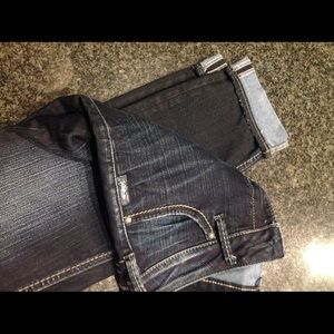 Sliver Aiko Skinny blue jeans